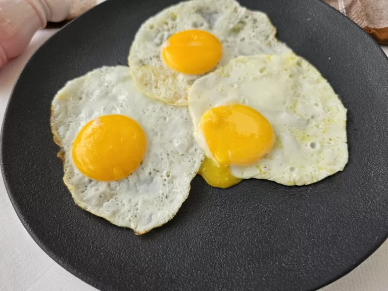 Receita de Ovo frito