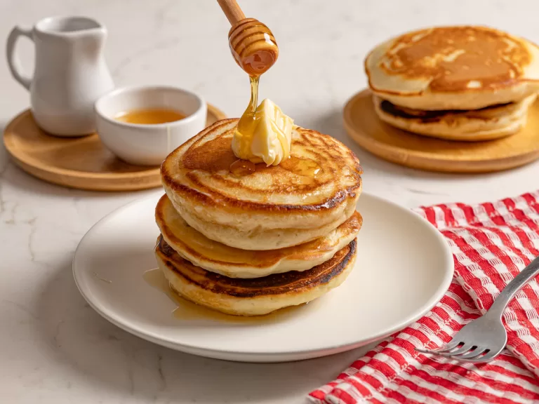 Receita de Panqueca americana simples