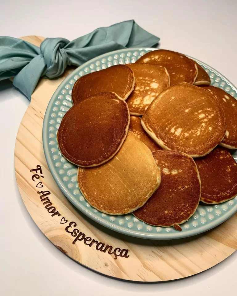 Receita de Panqueca de baunilha