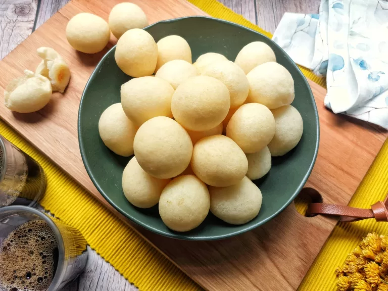 Receita de Pão de queijo vegano
