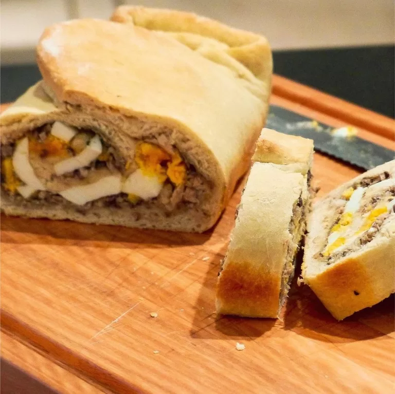 Receita de Pão de sardinha