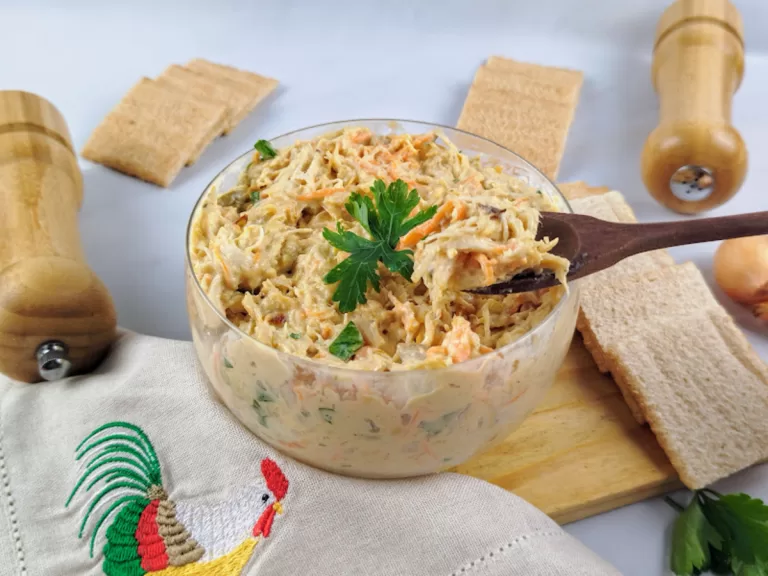 Receita de Patê de frango com requeijão