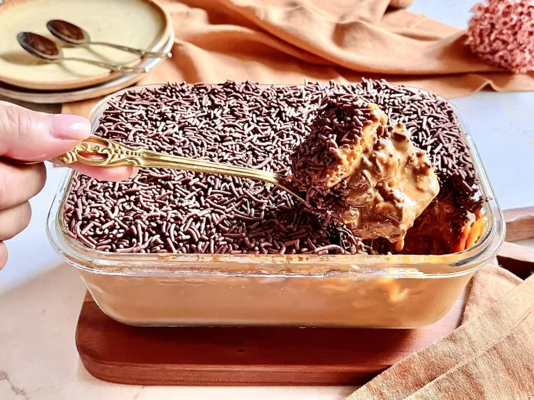 Receita de Pavê de doce de leite