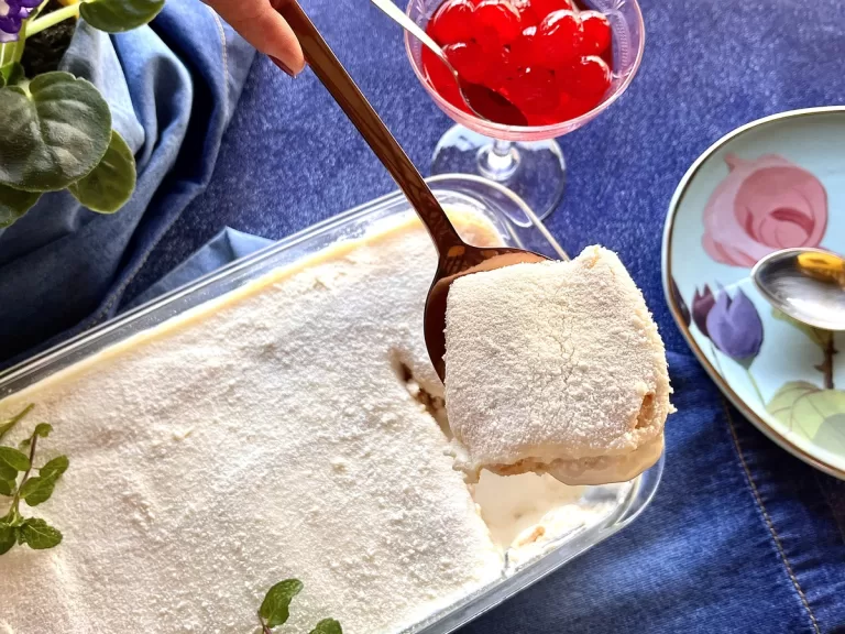 Receita de Pavê de leite Ninho