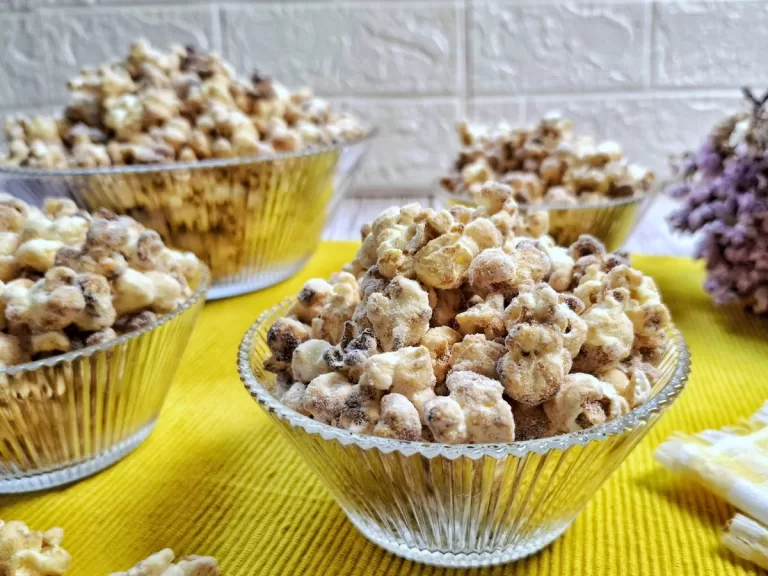 Receita de Pipoca de leite Ninho com leite condensado