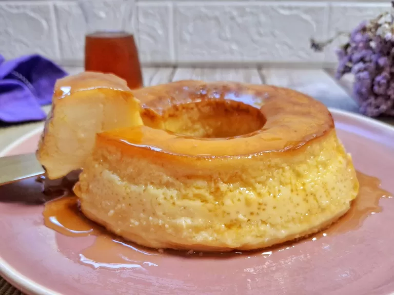 Receita de Pudim de leite na air fryer