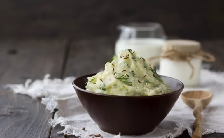 Receita de Purê de mandioca cremoso