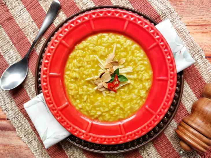 Receita de Risoto de queijo