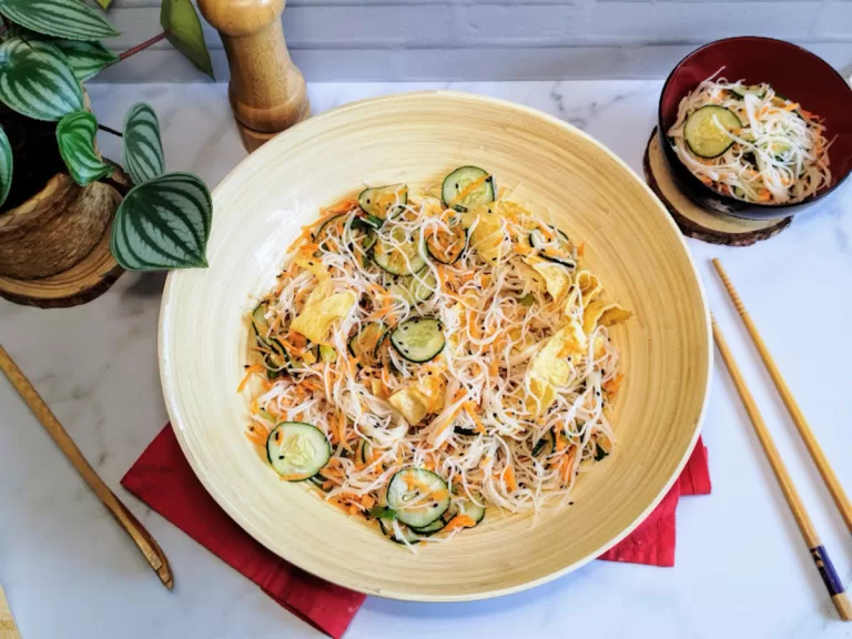 Receita de Salada oriental de bifum