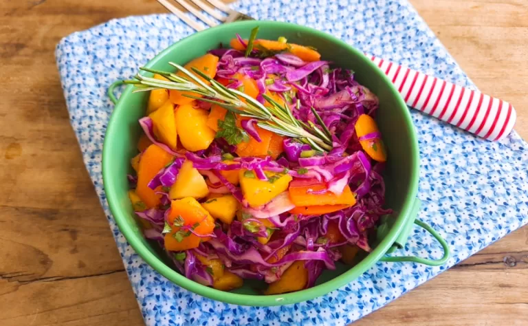 Receita de Salada roxa refrescante