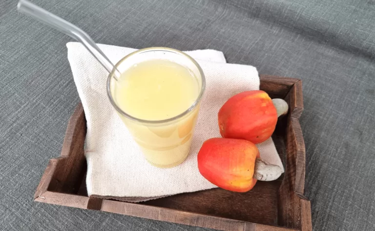 Receita de Suco de caju