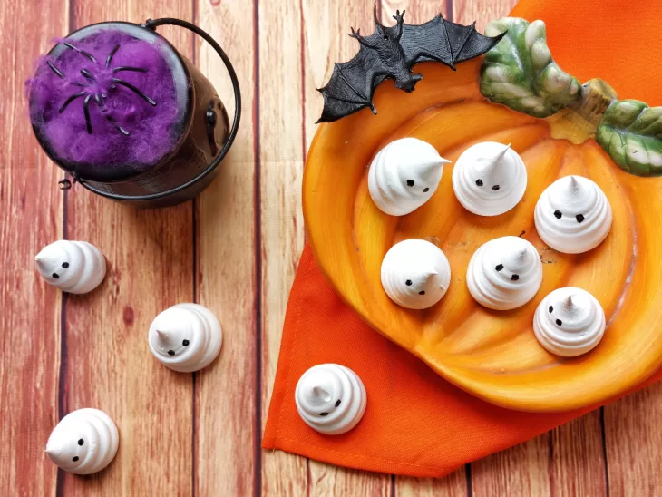 Receita de Suspiros fantasmas