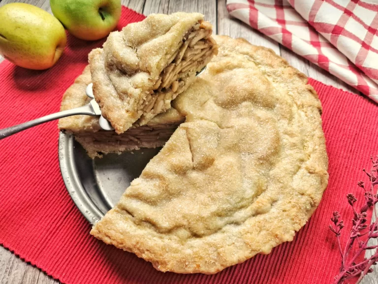 Receita de Torta de maçã americana